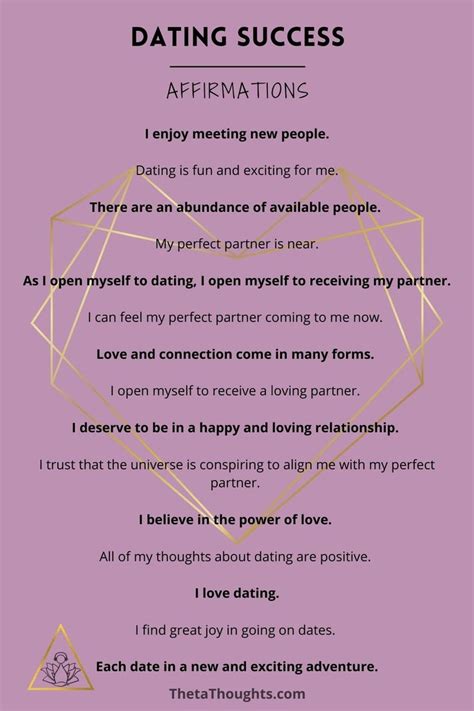 positive dating affirmations